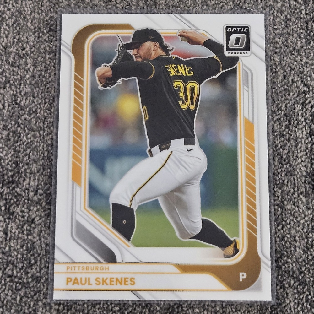 2026 Panini Donruss Baseball Paul Skenes Optic Pittsburgh‎ Pirates #70